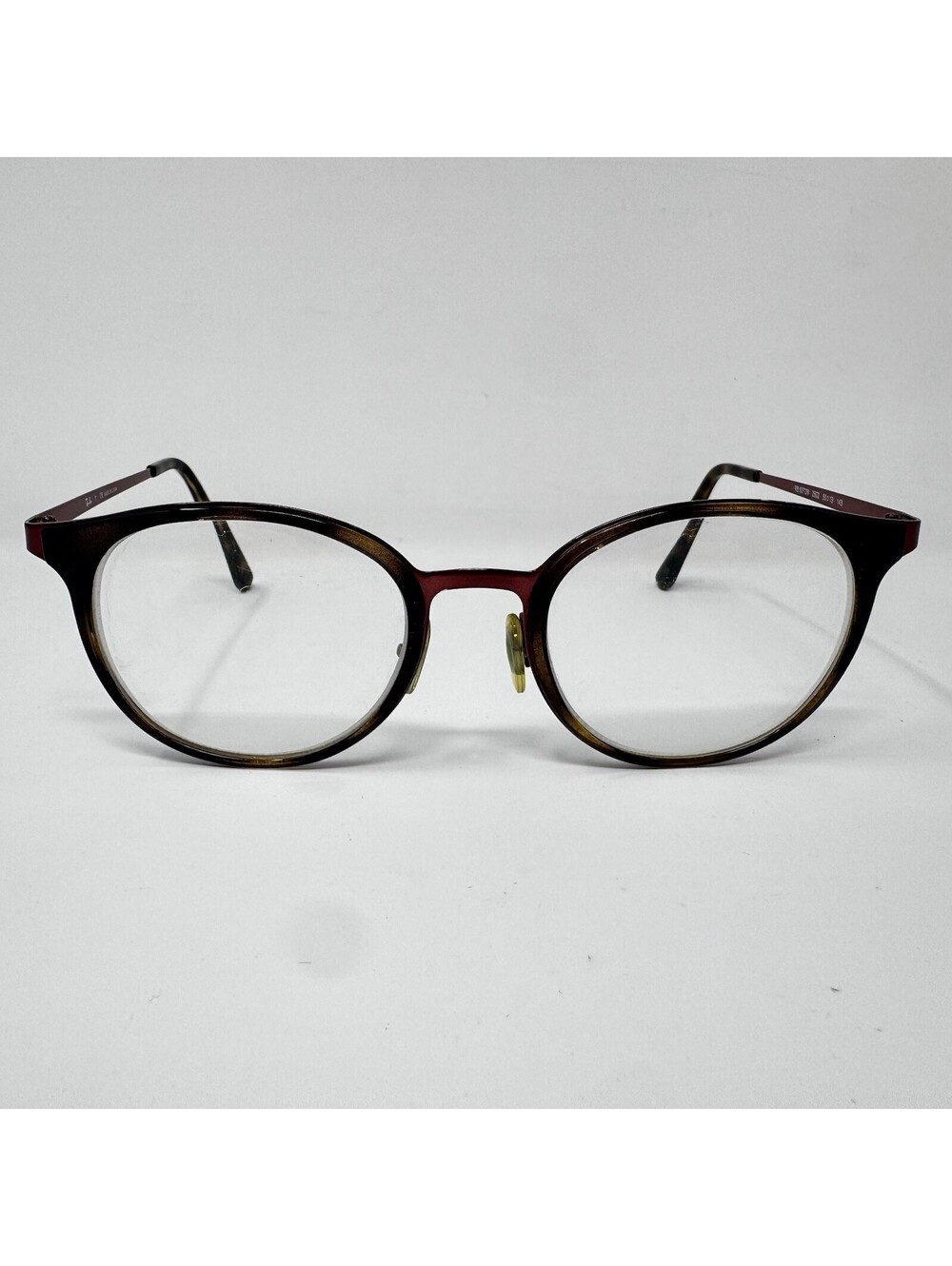 Ray-Ban RB6372M 2922 Brushed Bordeaux Eyeglass Frames 50-19-145